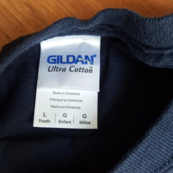 Air Messi Soccer kids 3/4 sleeve navy blue t-shirt - Picture 3 of 6